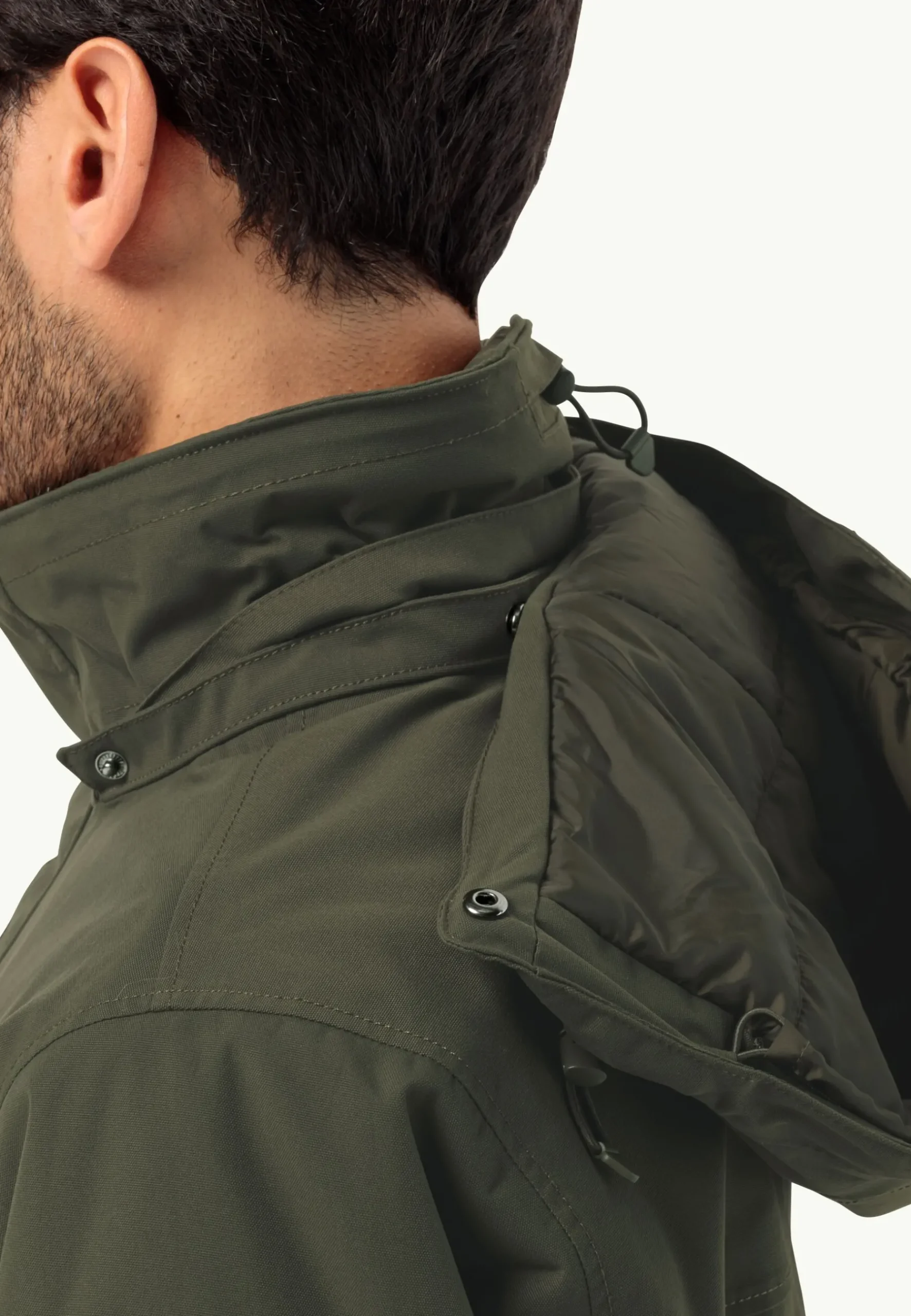 Jack Wolfskin Glacier Canyon Parka|Heren Lifestyle|Voor- En Najaarsjacks/-Jassen