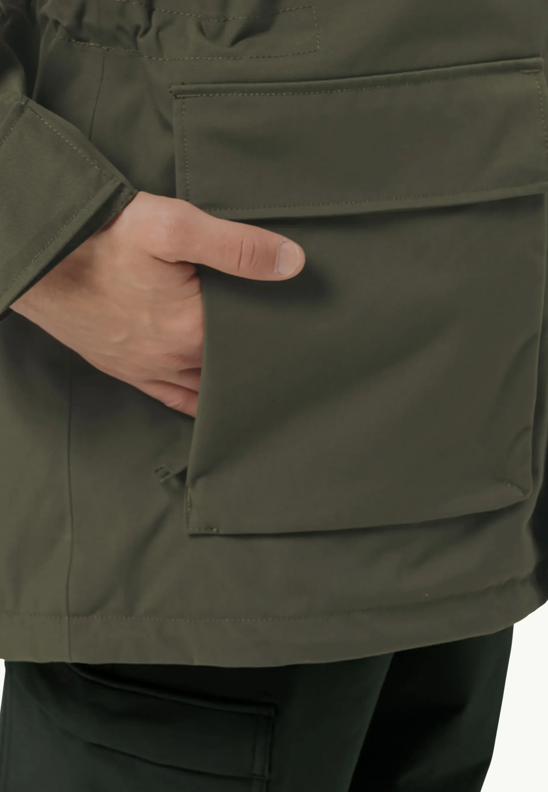 Jack Wolfskin Glacier Canyon Parka|Heren Lifestyle|Voor- En Najaarsjacks/-Jassen