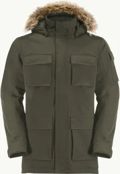 Jack Wolfskin Glacier Canyon Parka|Heren Lifestyle|Voor- En Najaarsjacks/-Jassen
