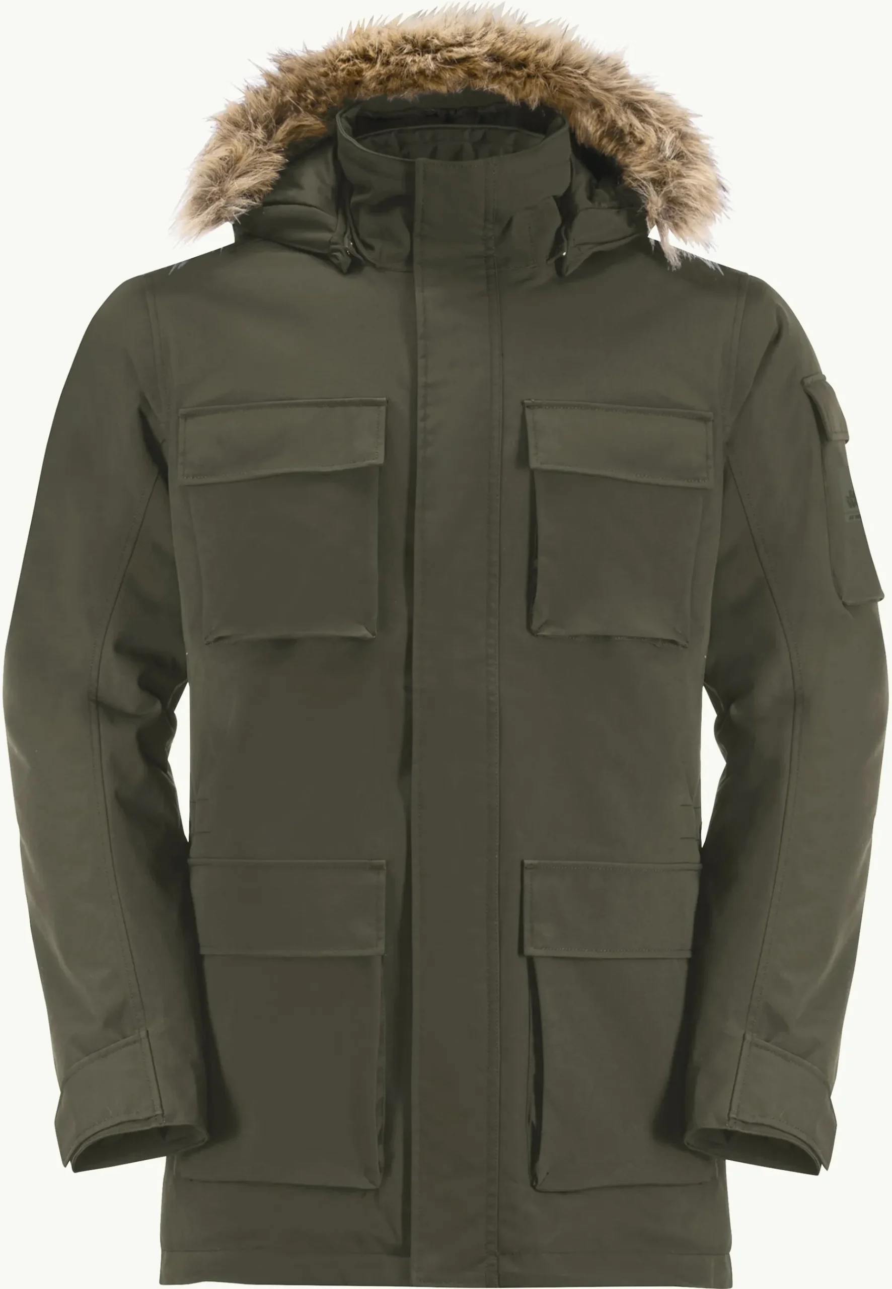 Jack Wolfskin Glacier Canyon Parka|Heren Lifestyle|Voor- En Najaarsjacks/-Jassen