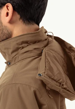 Jack Wolfskin Glacier Canyon Parka|Heren Lifestyle|Voor- En Najaarsjacks/-Jassen