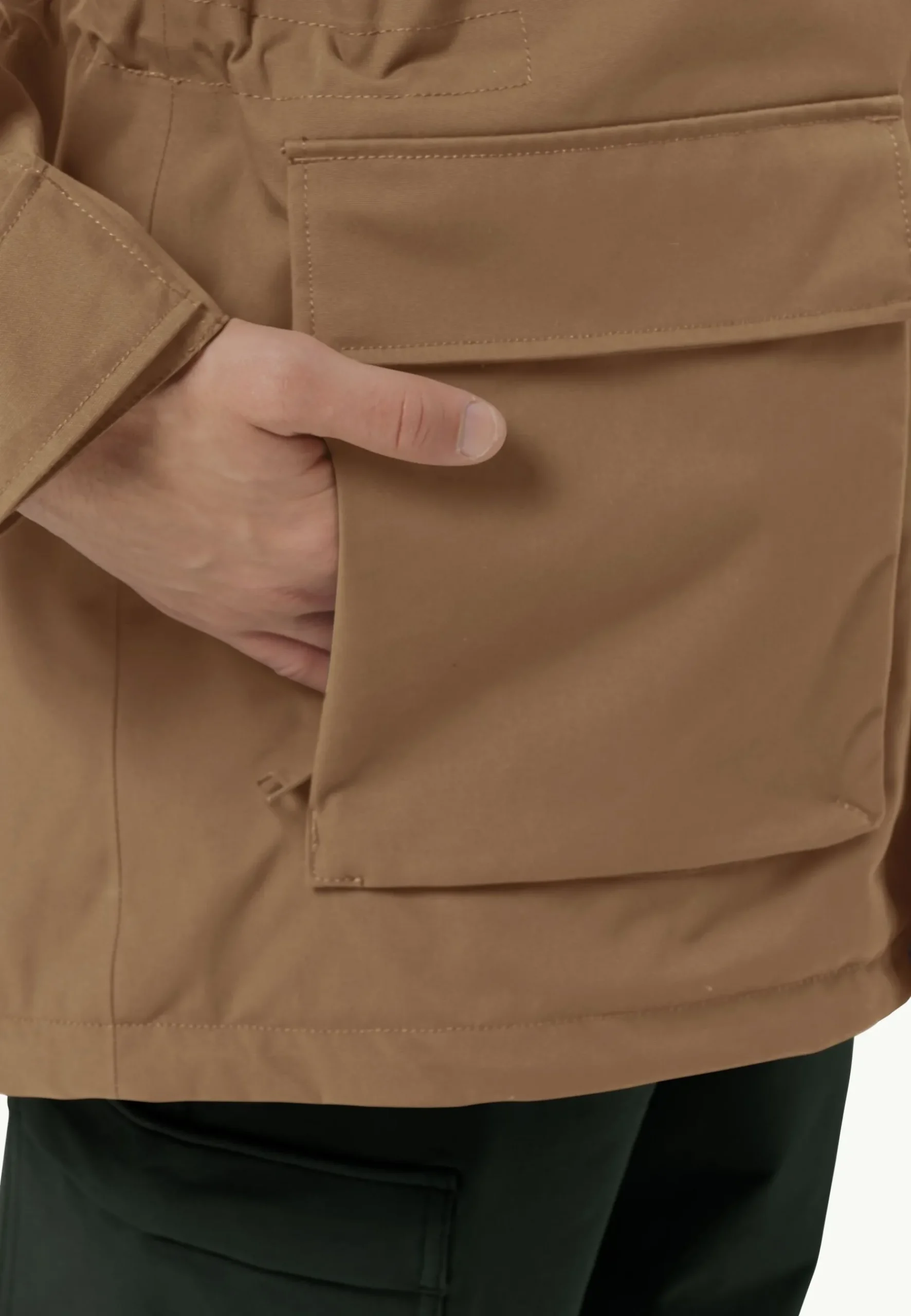 Jack Wolfskin Glacier Canyon Parka|Heren Lifestyle|Voor- En Najaarsjacks/-Jassen