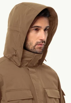 Jack Wolfskin Glacier Canyon Parka|Heren Lifestyle|Voor- En Najaarsjacks/-Jassen