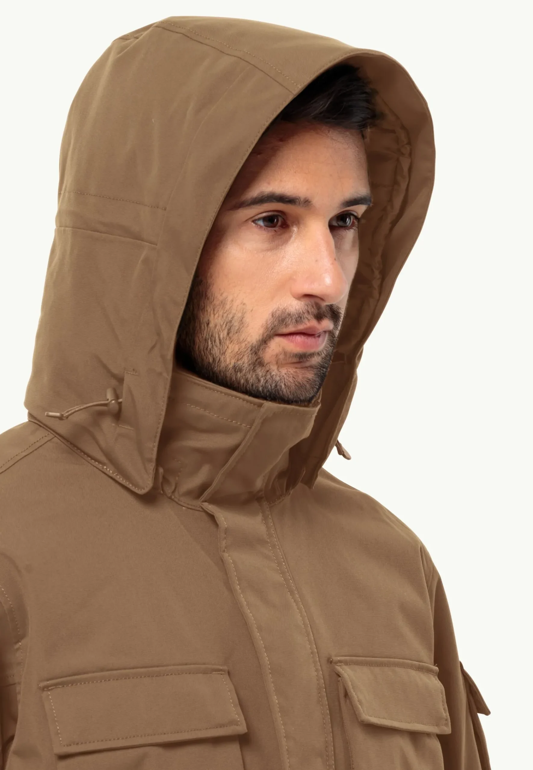 Jack Wolfskin Glacier Canyon Parka|Heren Lifestyle|Voor- En Najaarsjacks/-Jassen