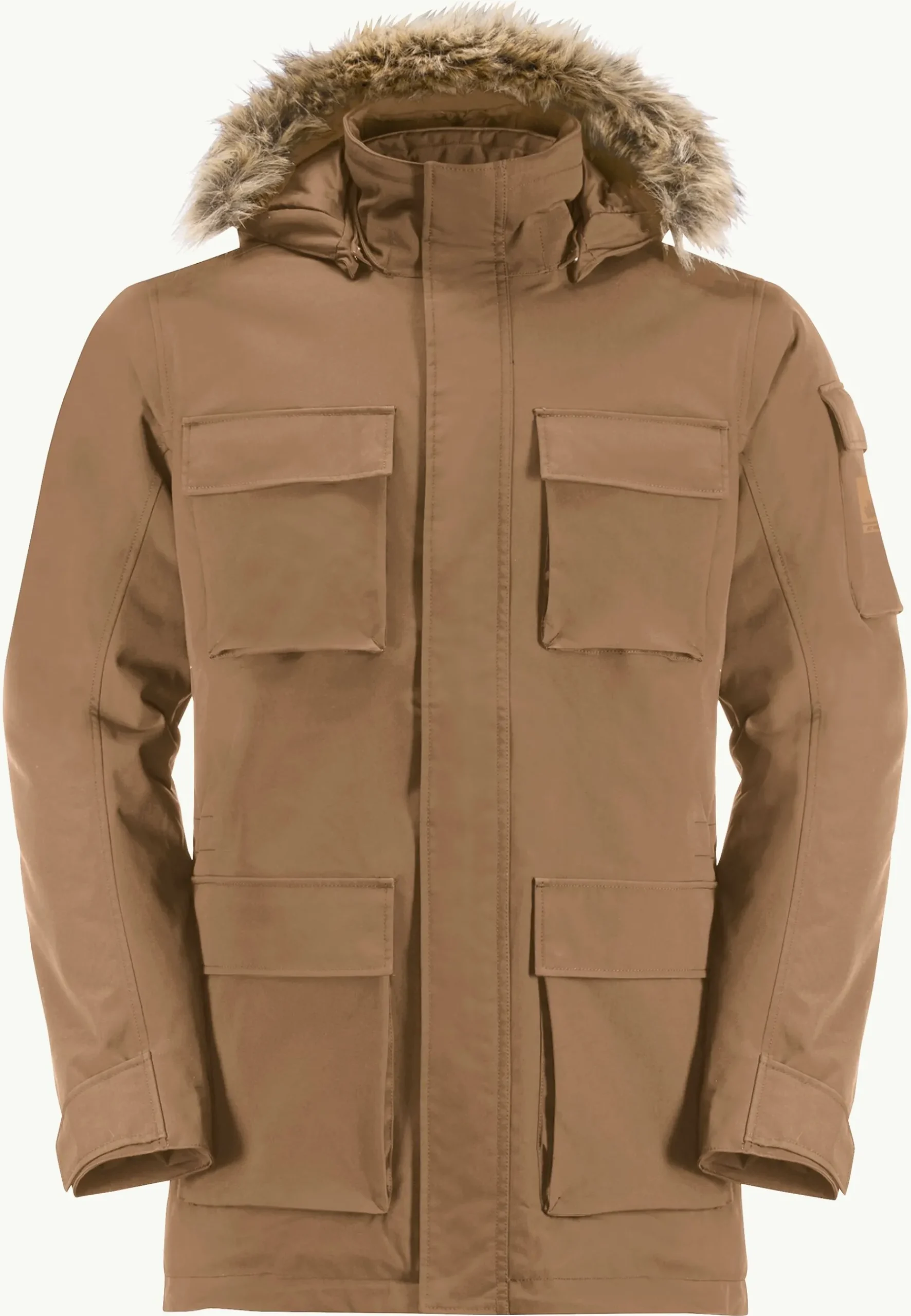 Jack Wolfskin Glacier Canyon Parka|Heren Lifestyle|Voor- En Najaarsjacks/-Jassen