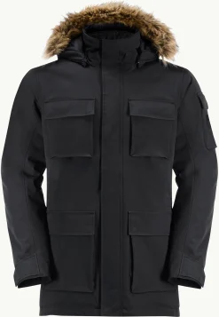Jack Wolfskin Glacier Canyon Parka|Heren Lifestyle|Voor- En Najaarsjacks/-Jassen