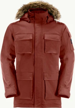 Jack Wolfskin Glacier Canyon Parka|Heren Lifestyle|Voor- En Najaarsjacks/-Jassen