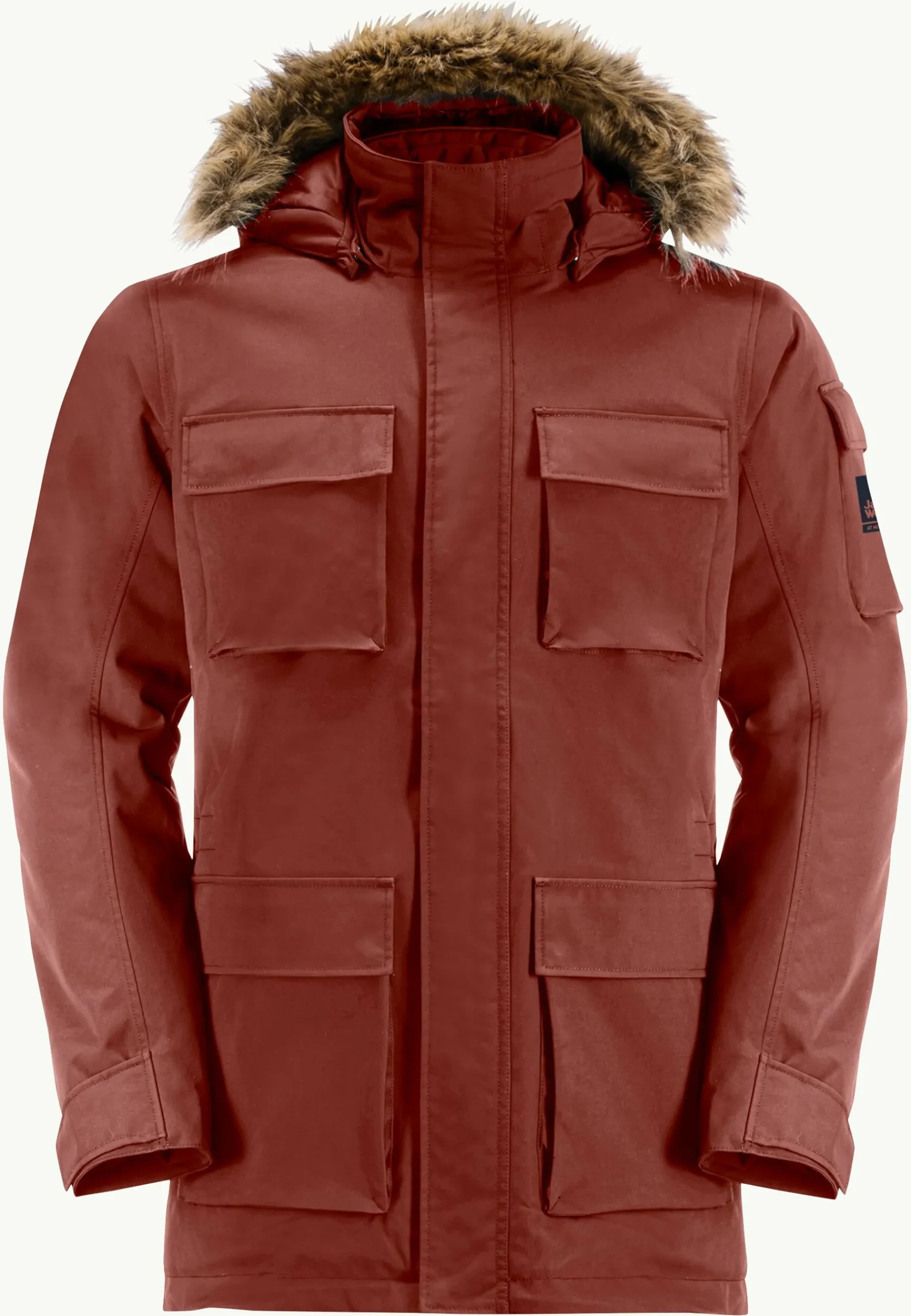 Jack Wolfskin Glacier Canyon Parka|Heren Lifestyle|Voor- En Najaarsjacks/-Jassen