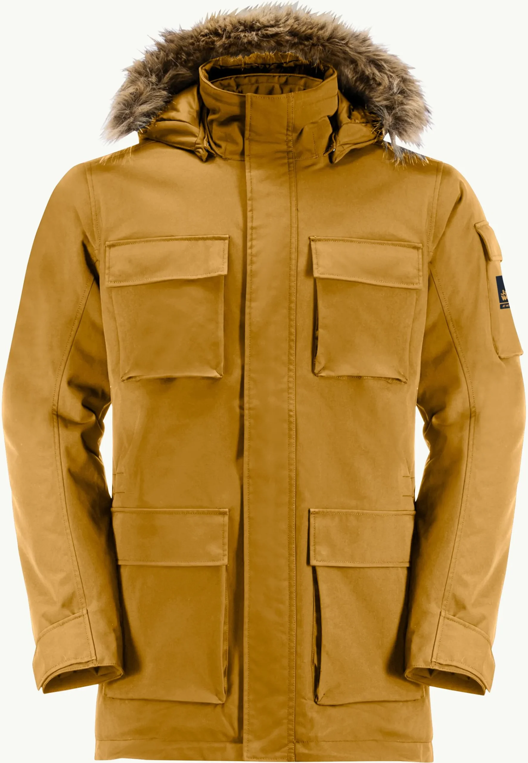 Jack Wolfskin Glacier Canyon Parka|Heren Lifestyle|Voor- En Najaarsjacks/-Jassen