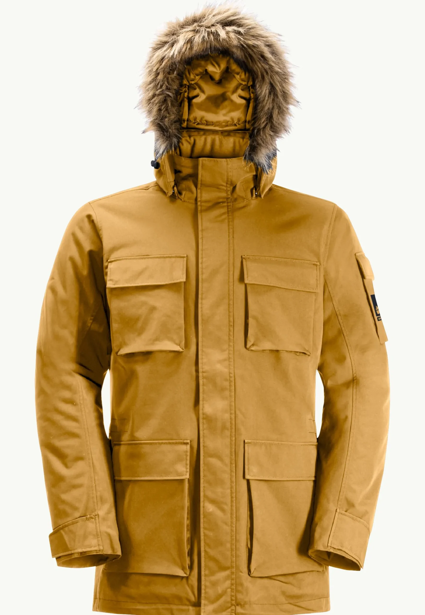 Jack Wolfskin Glacier Canyon Parka|Heren Lifestyle|Voor- En Najaarsjacks/-Jassen