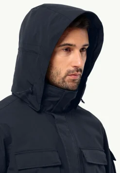 Jack Wolfskin Glacier Canyon Parka|Heren Lifestyle|Voor- En Najaarsjacks/-Jassen
