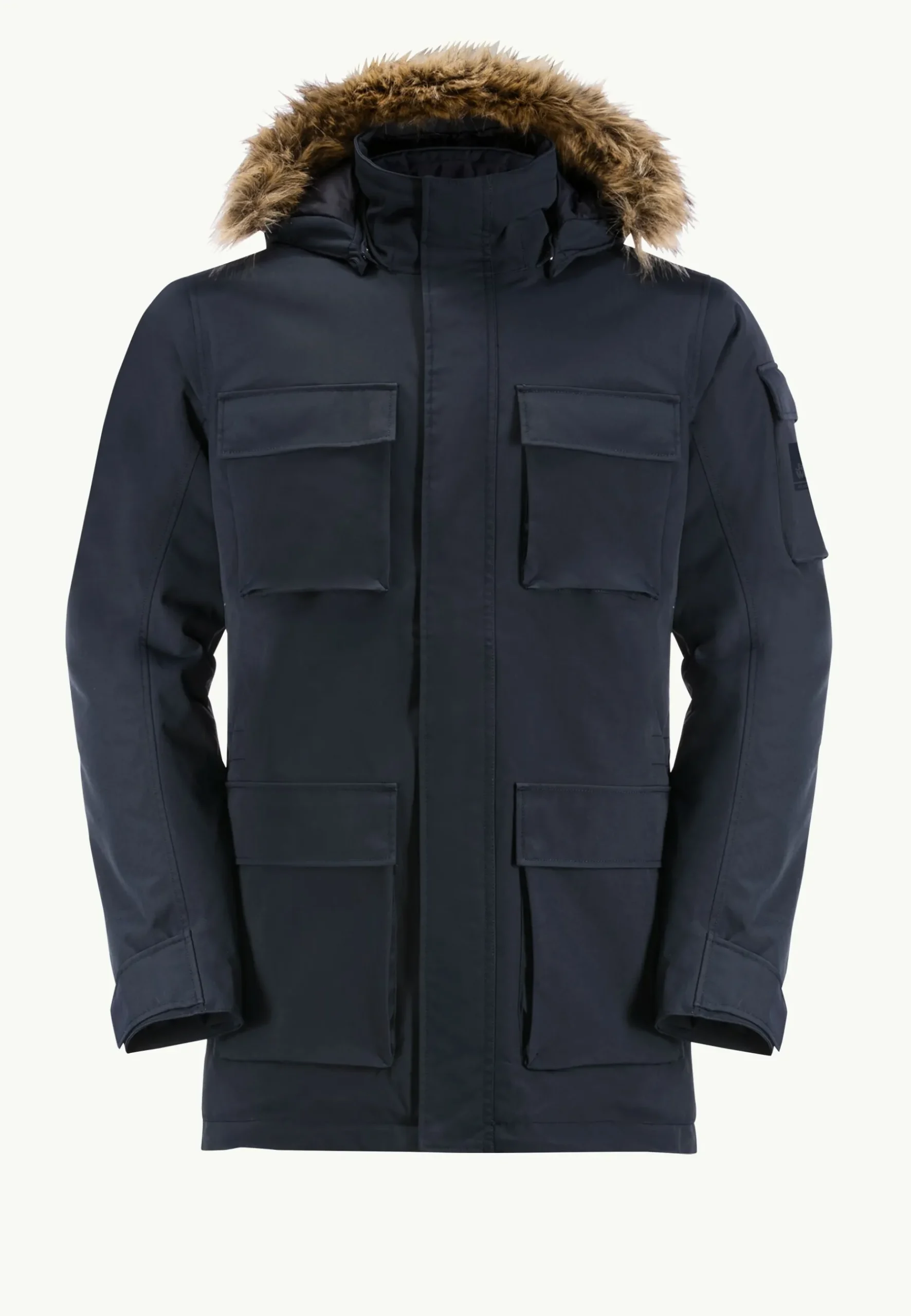Jack Wolfskin Glacier Canyon Parka|Heren Lifestyle|Voor- En Najaarsjacks/-Jassen