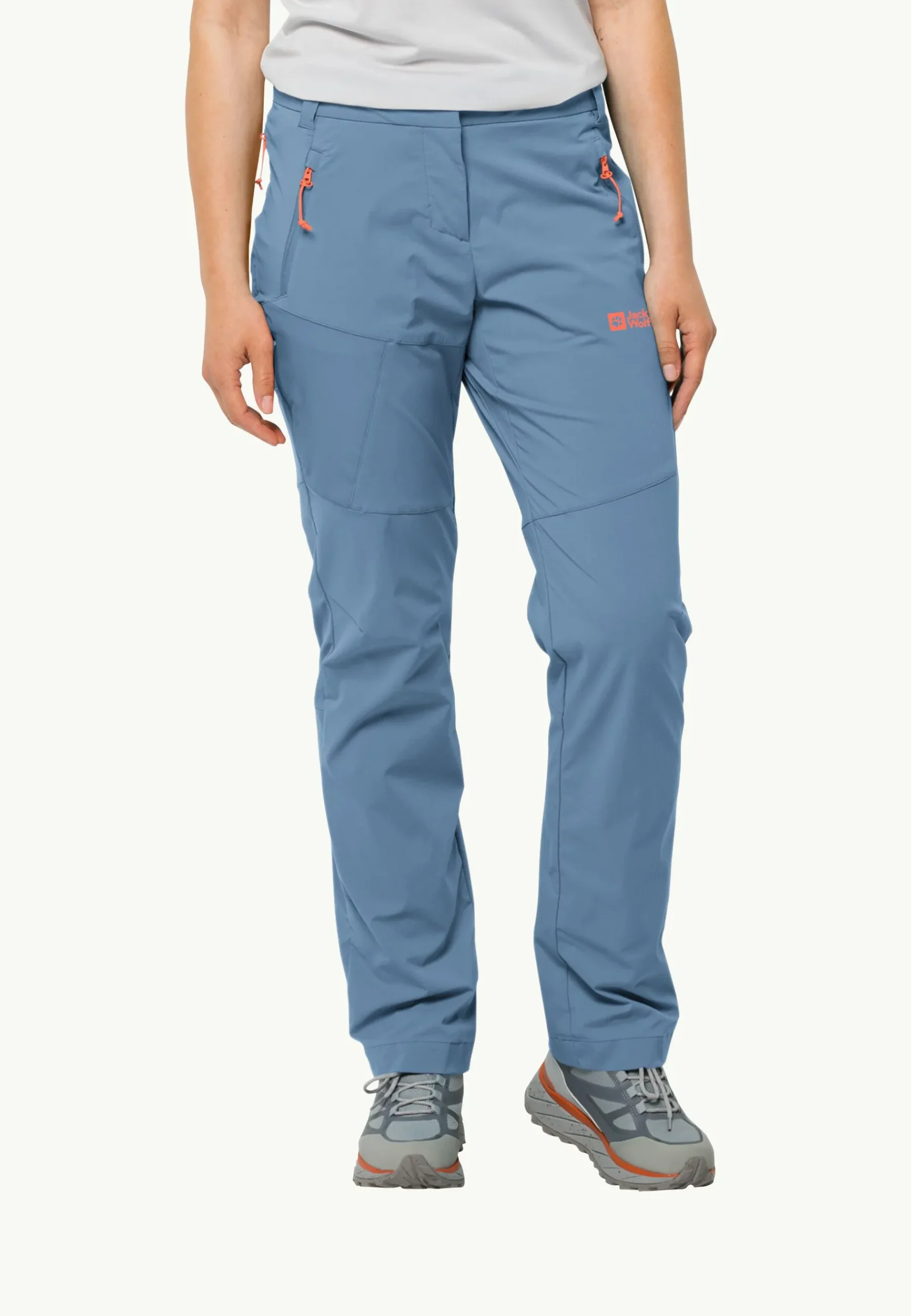 Jack Wolfskin Glastal Pants W|DAMES Wandelen|Softshellbroeken