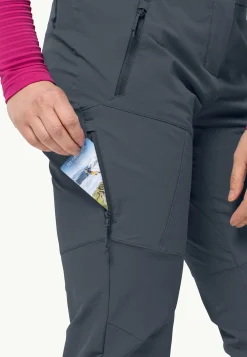 Jack Wolfskin Glastal Winter Pants W|DAMES Wandelen|Softshellbroeken