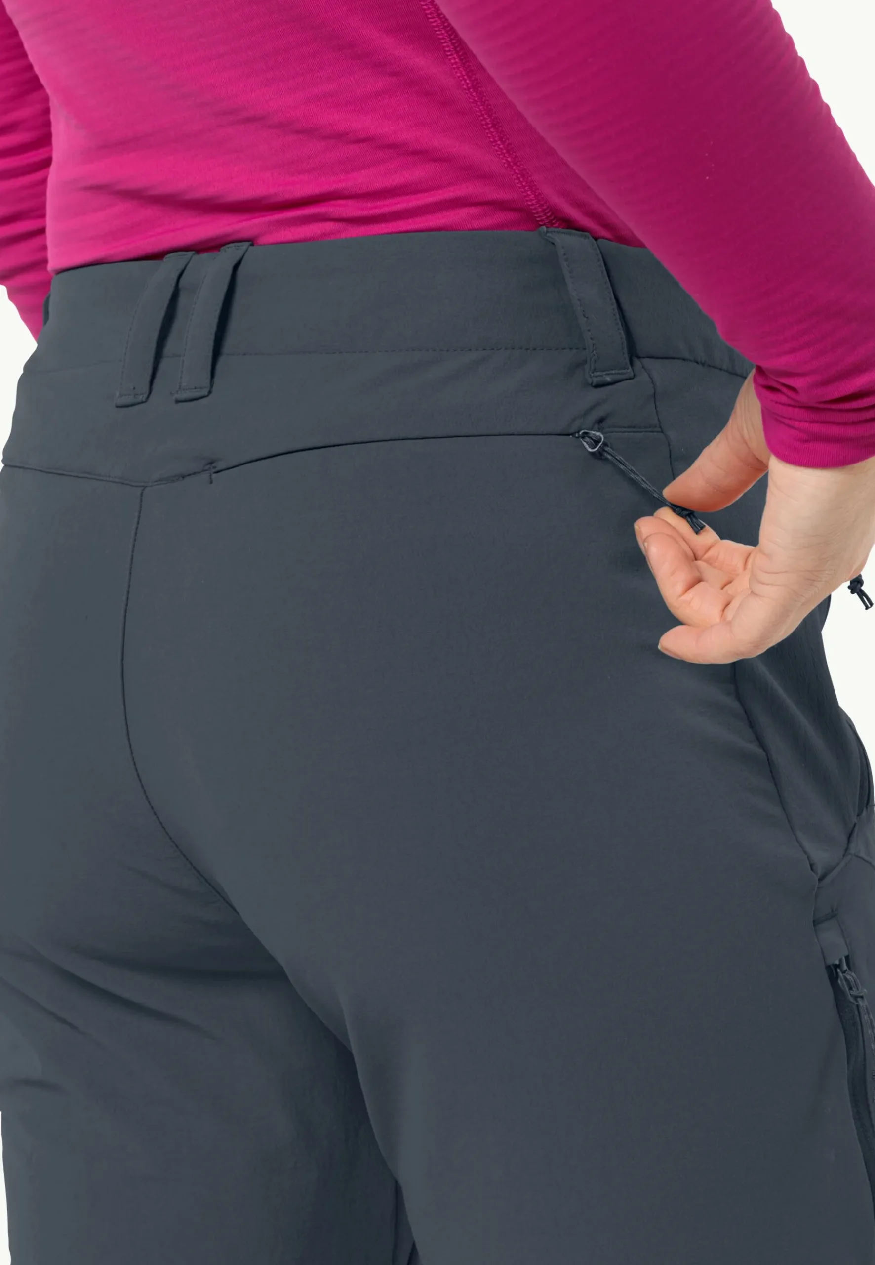 Jack Wolfskin Glastal Winter Pants W|DAMES Wandelen|Softshellbroeken