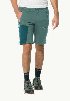 Jack Wolfskin Glastal Zip Away Pants M|Heren Wandelen|Softshellbroeken