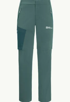 Jack Wolfskin Glastal Zip Away Pants M|Heren Wandelen|Softshellbroeken