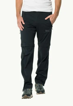 Jack Wolfskin Glastal Zip Away Pants M|Heren Wandelen|Softshellbroeken