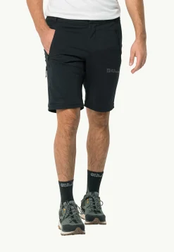Jack Wolfskin Glastal Zip Away Pants M|Heren Wandelen|Softshellbroeken