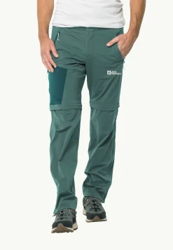 Jack Wolfskin Glastal Zip Away Pants M|Heren Wandelen|Softshellbroeken