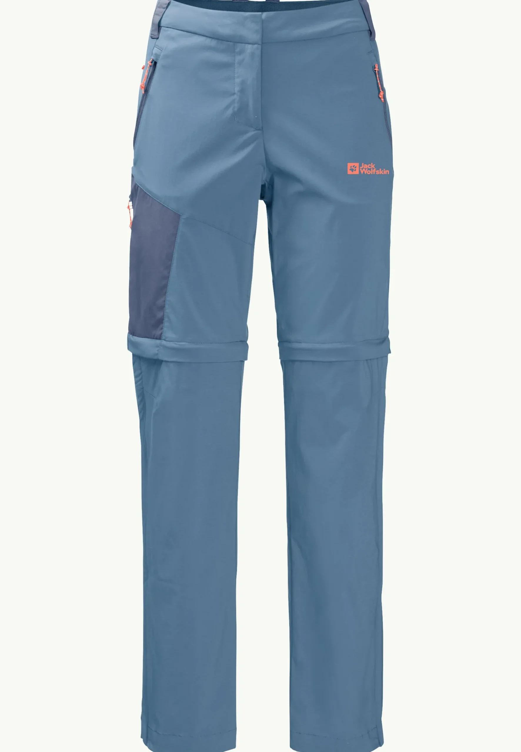 Jack Wolfskin Glastal Zip Away Pants W|DAMES Wandelen|Softshellbroeken