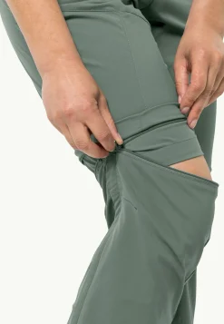 Jack Wolfskin Glastal Zip Away Pants W|DAMES Wandelen|Softshellbroeken