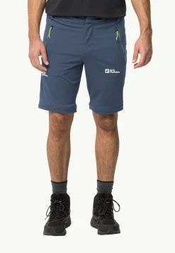 Jack Wolfskin Glastal Zip Off Pants M|Heren Wandelen|Wandelbroeken
