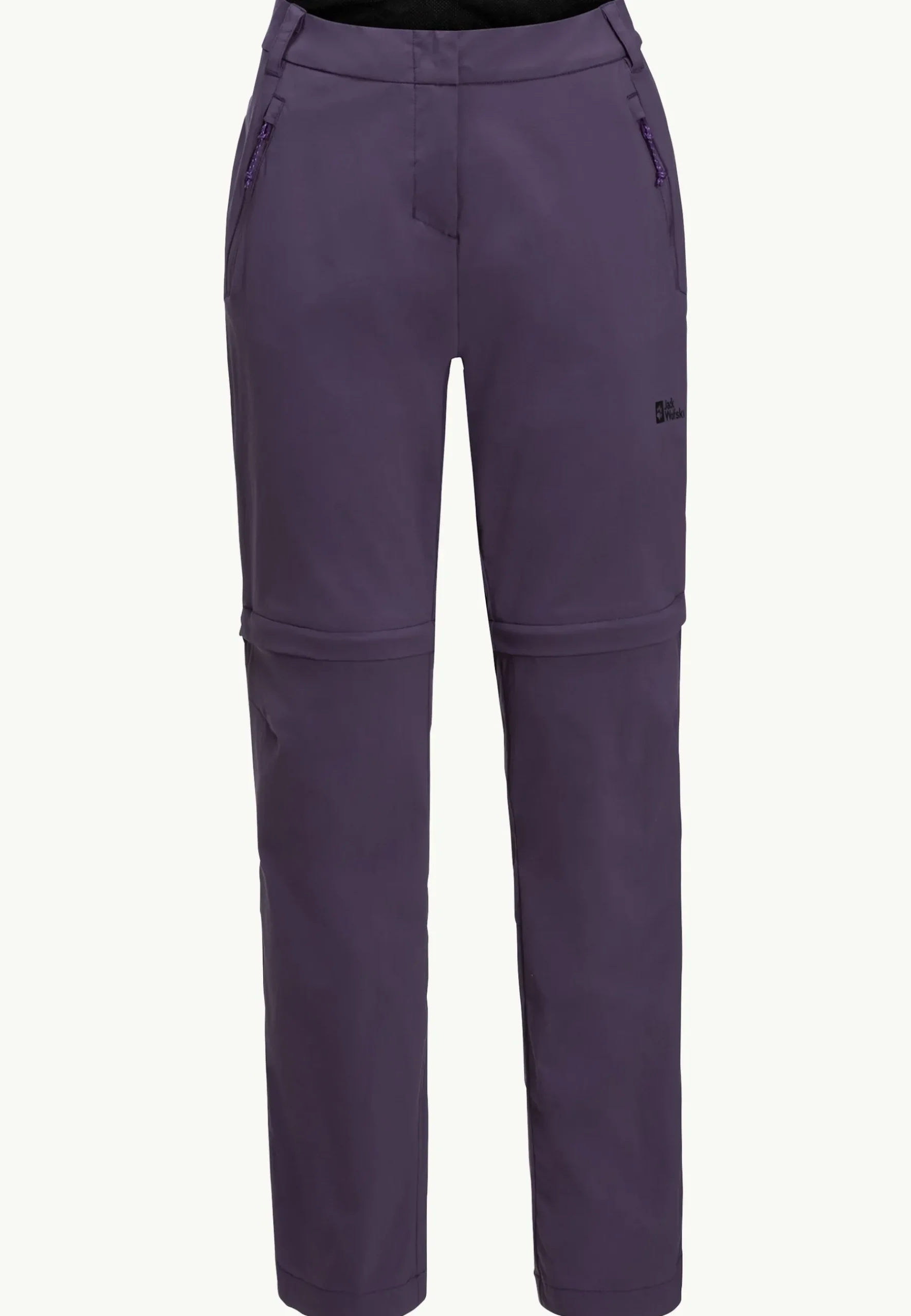 Jack Wolfskin Glastal Zip Off Pants W|DAMES Wandelen|Softshellbroeken