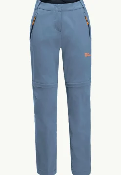 Jack Wolfskin Glastal Zip Off Pants W|DAMES Wandelen|Softshellbroeken