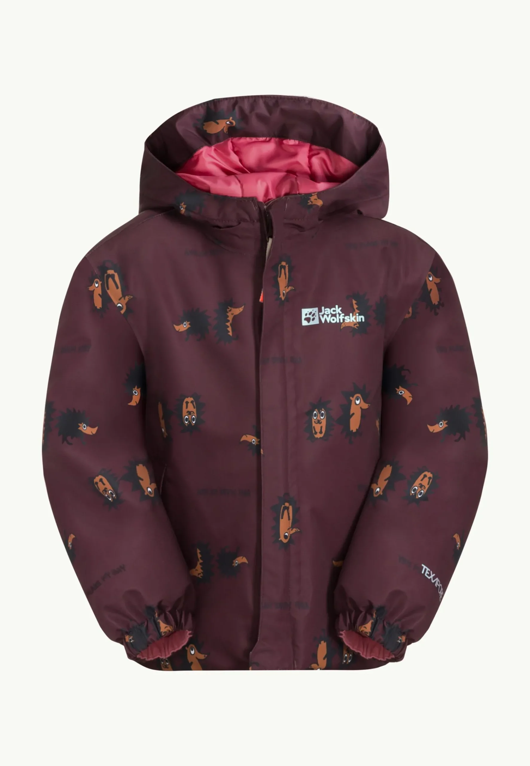 Jack Wolfskin Gleely 2l Ins Print Jkt K|Kinderen Voor- En Najaarsjacks/-Jassen|Winterjacks