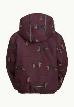 Jack Wolfskin Gleely 2l Ins Print Jkt K|Kinderen Voor- En Najaarsjacks/-Jassen|Winterjacks