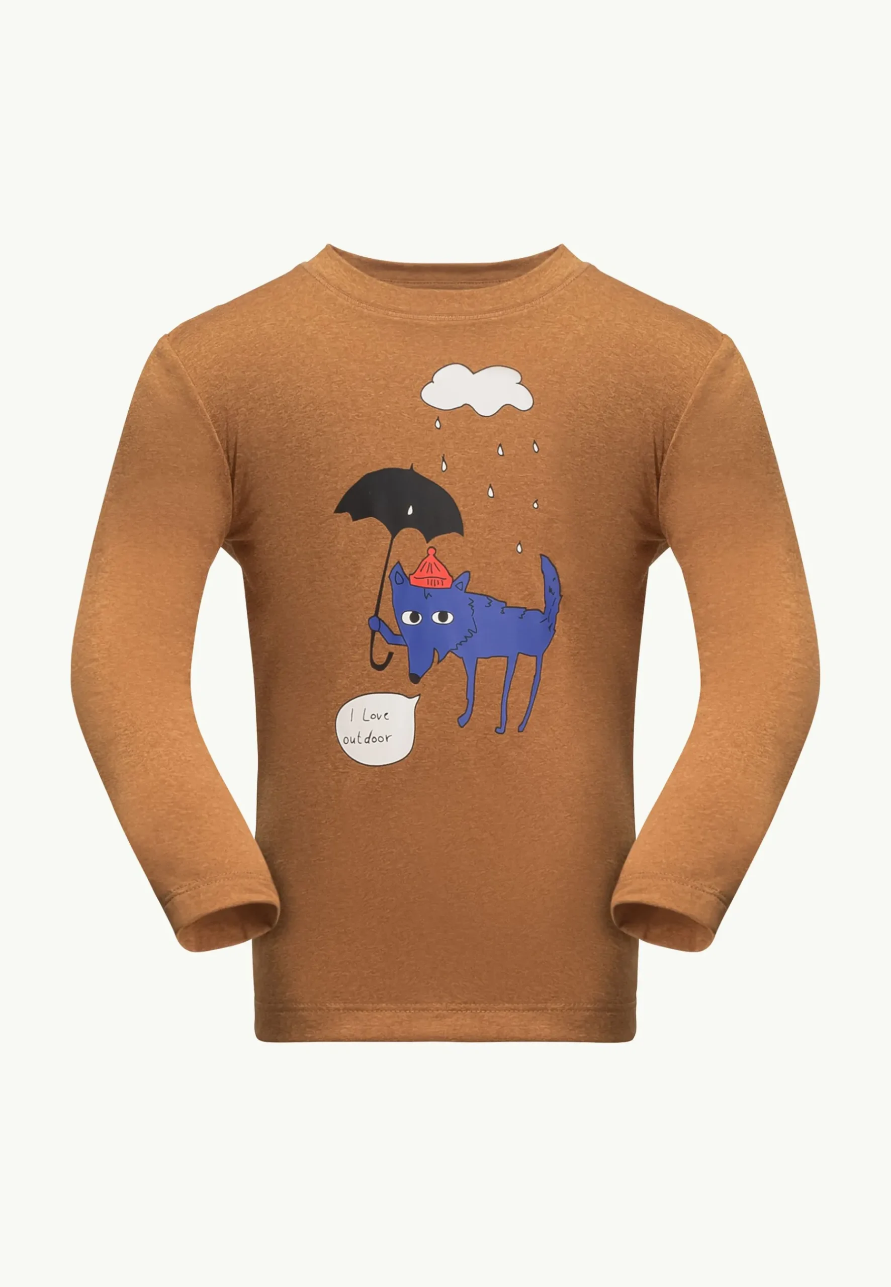Jack Wolfskin Gleely Longsleeve K|Kinderen Functionele Shirts|T-Shirts & Longsleeves