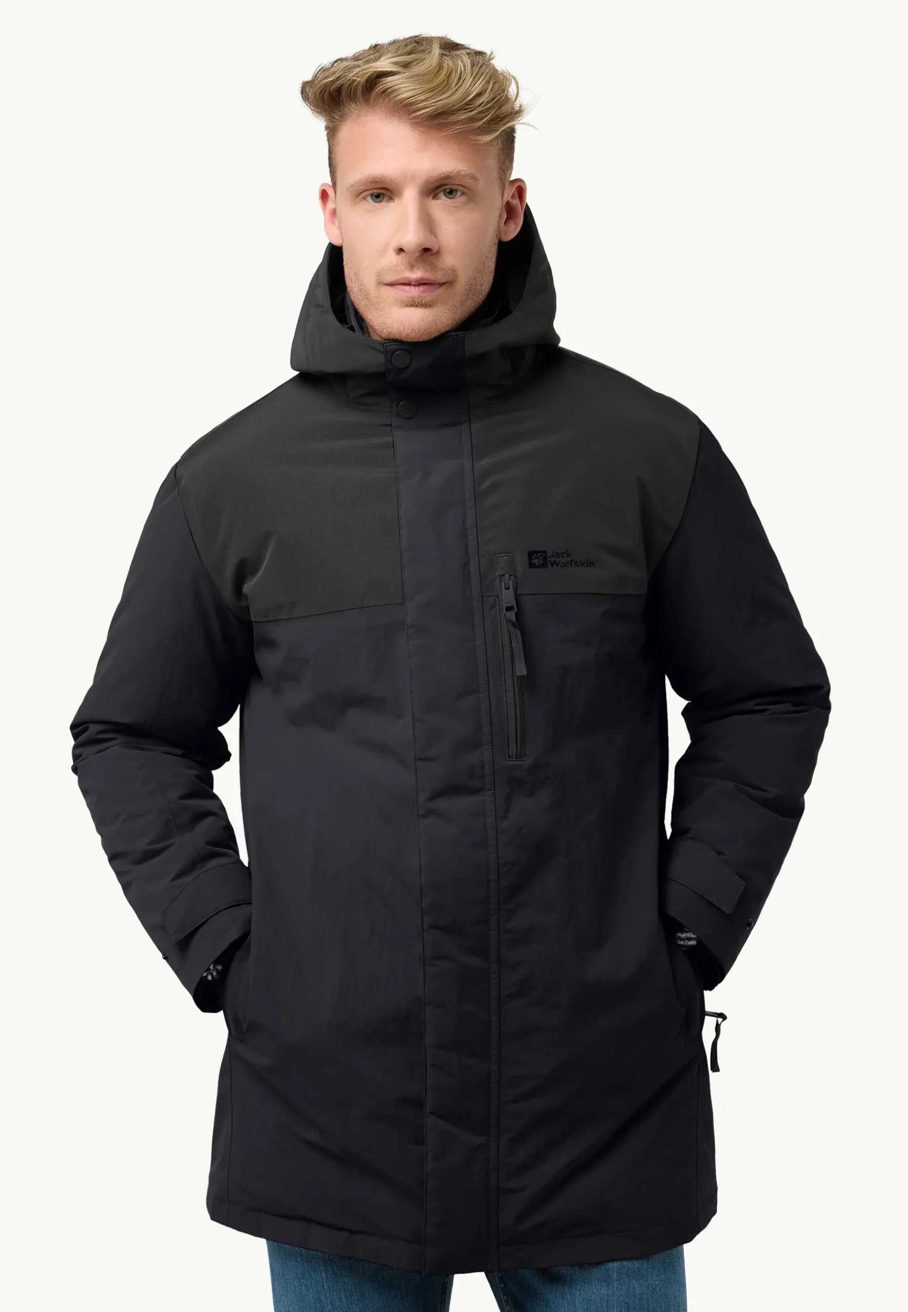 Jack Wolfskin Gletschersee Parka M|Heren Voor- En Najaarsjacks/-Jassen|Winterjacks