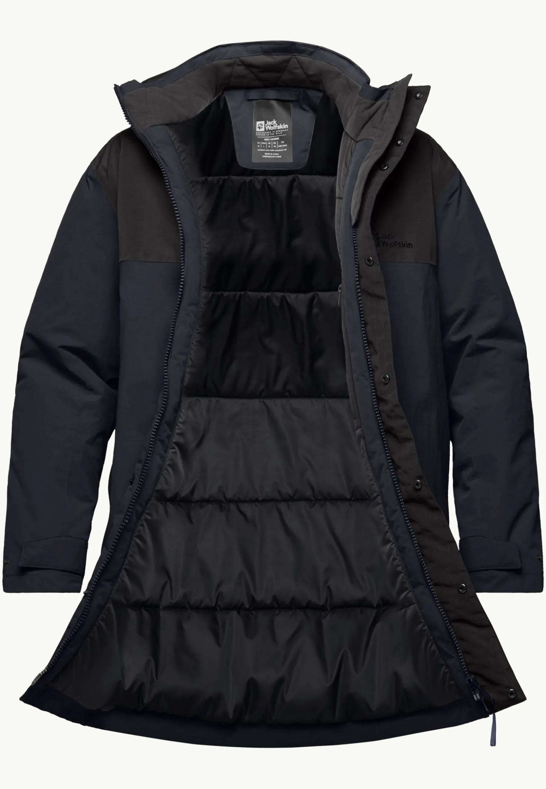 Jack Wolfskin Gletschersee Parka M|Heren Voor- En Najaarsjacks/-Jassen|Winterjacks
