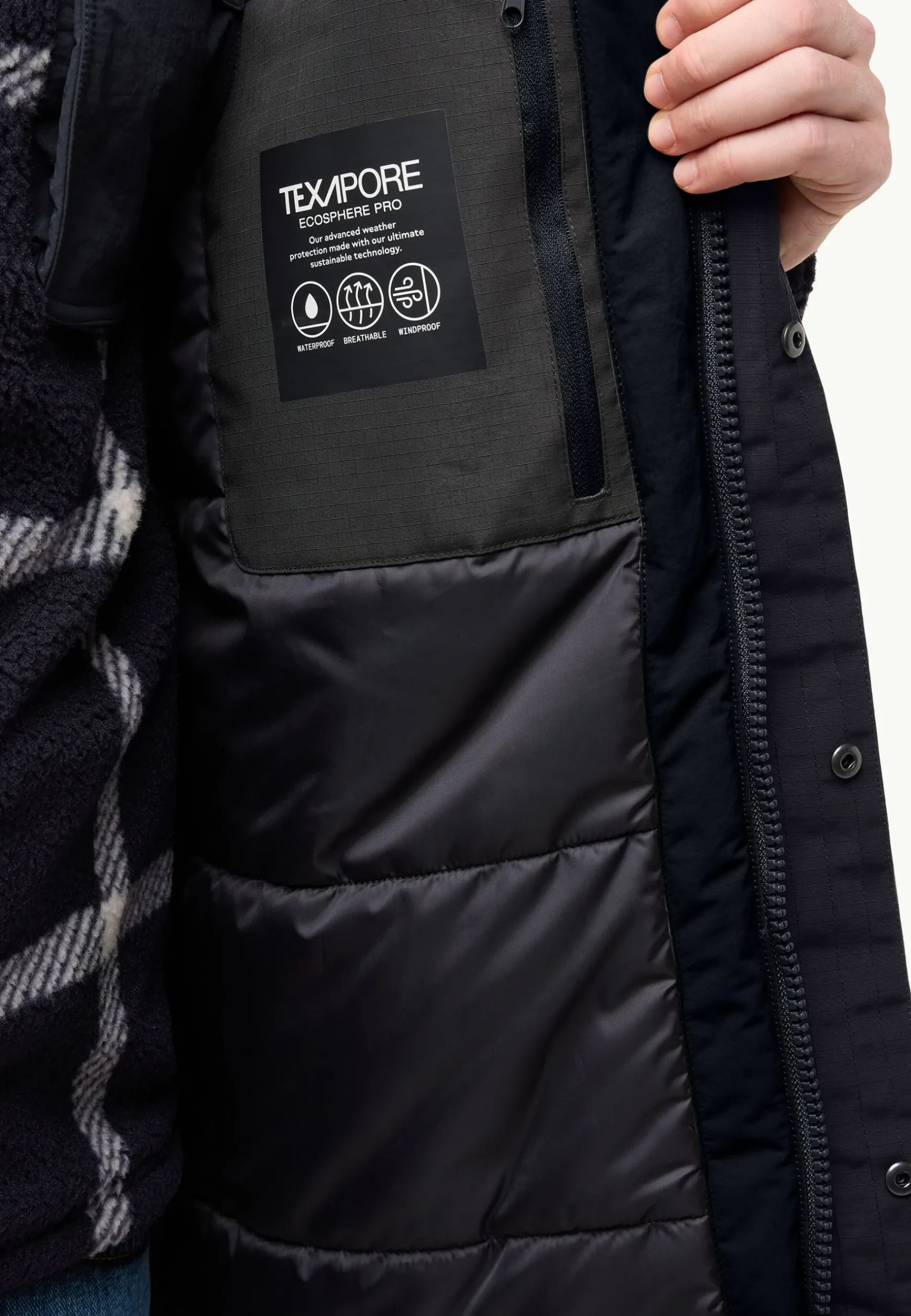 Jack Wolfskin Gletschersee Parka M|Heren Voor- En Najaarsjacks/-Jassen|Winterjacks
