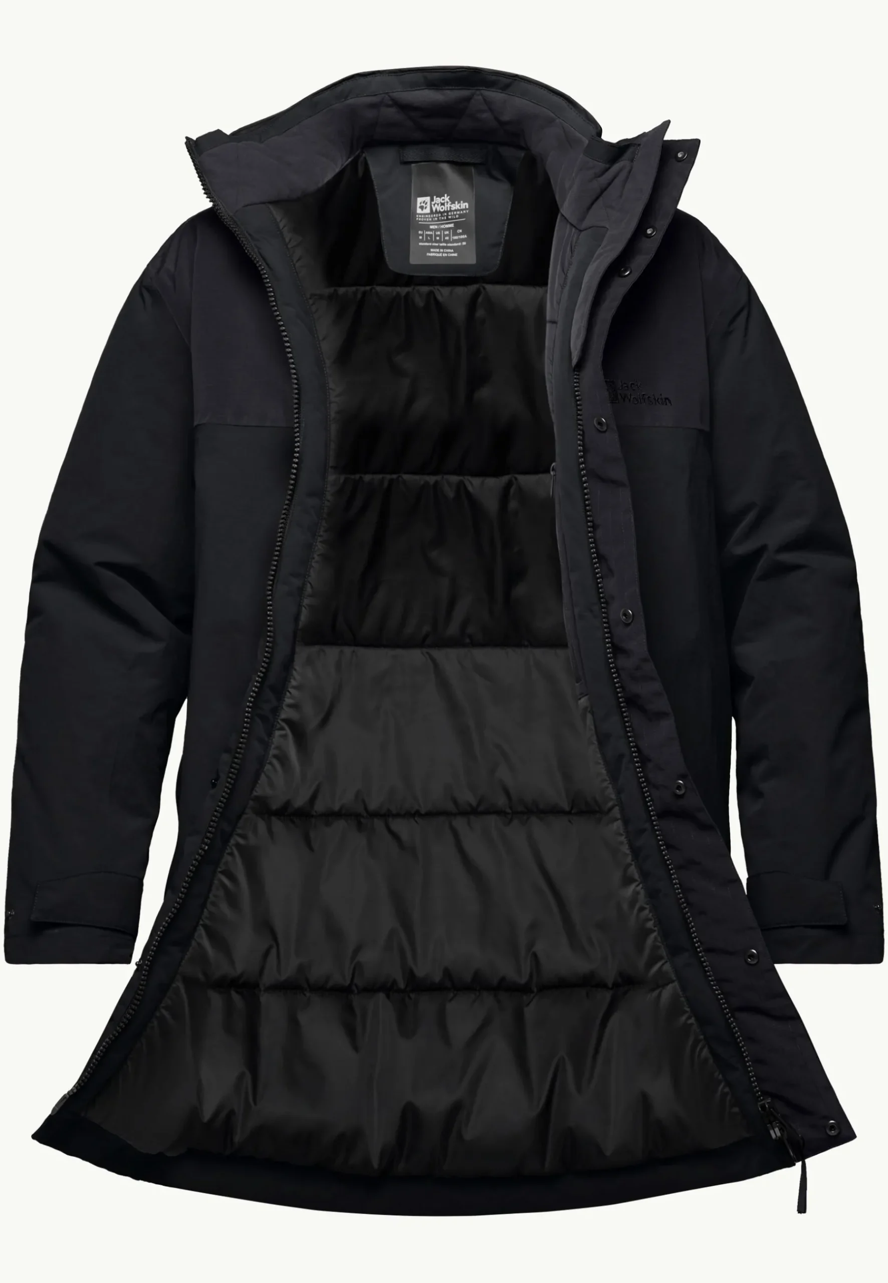 Jack Wolfskin Gletschersee Parka M|Heren Voor- En Najaarsjacks/-Jassen|Winterjacks