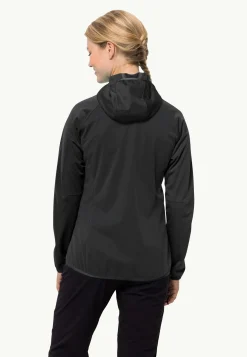 Jack Wolfskin Go Hike Softshell W|DAMES Wandelen|Voor- En Najaarsjacks/-Jassen
