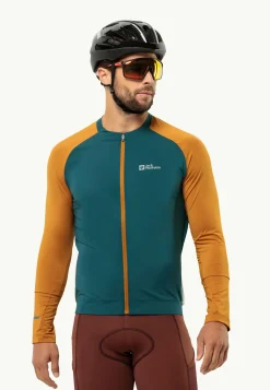 Jack Wolfskin Gravex Fz Ls M|Heren Fietsen|Functionele Shirts