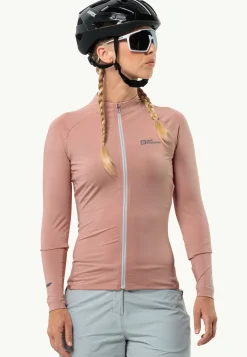 Jack Wolfskin Gravex Fz Ls W|DAMES Fietsen|Functionele Shirts