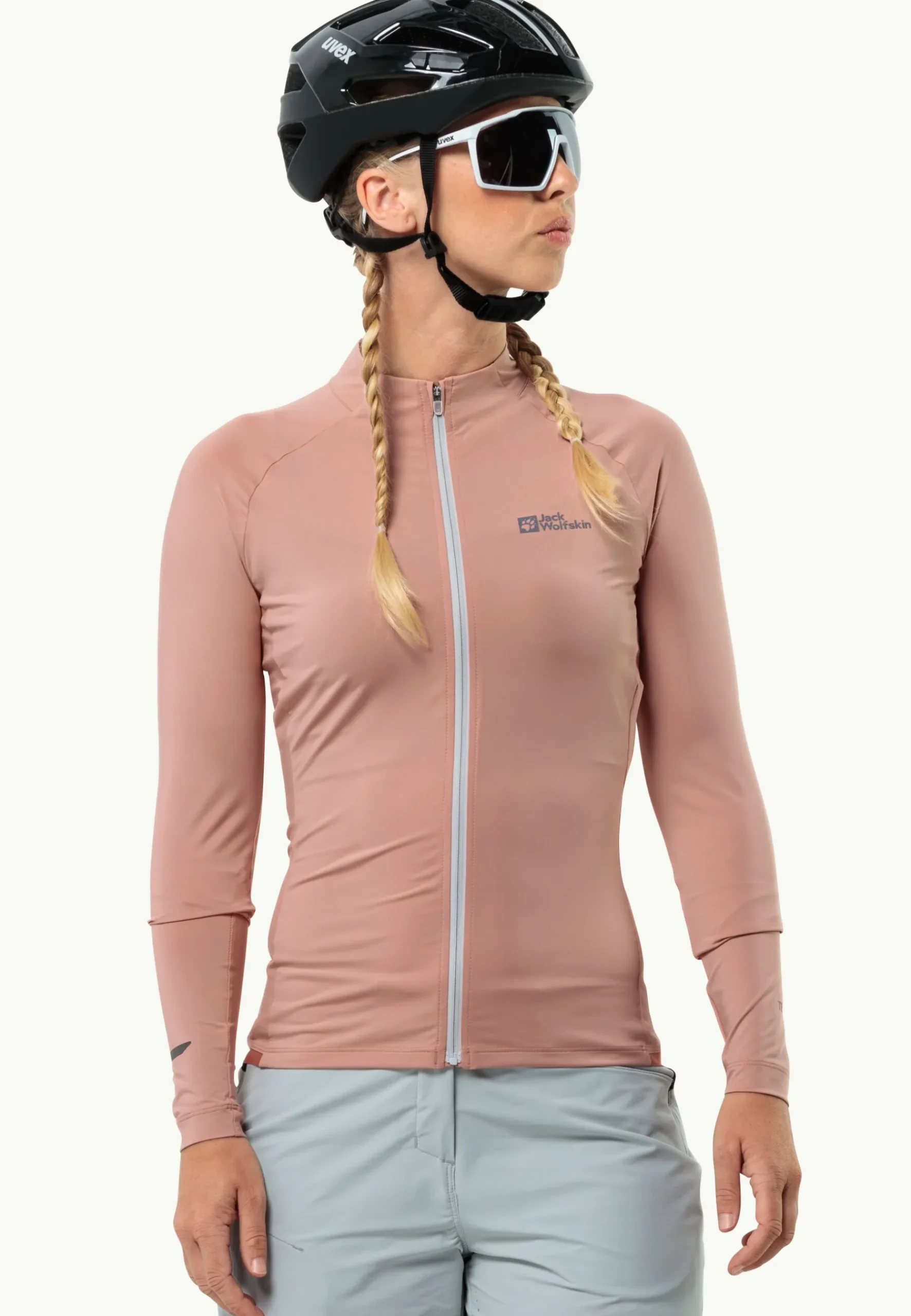 Jack Wolfskin Gravex Fz Ls W|DAMES Fietsen|Functionele Shirts