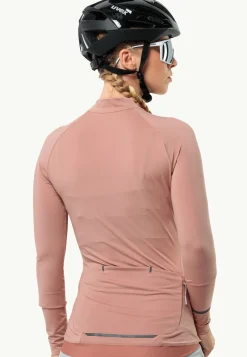 Jack Wolfskin Gravex Fz Ls W|DAMES Fietsen|Functionele Shirts