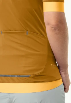 Jack Wolfskin Gravex Fz S|s W|DAMES Fietsen|Functionele Shirts