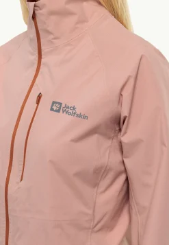 Jack Wolfskin Gravex 2.5l Jkt W|DAMES Fietsen|Regenjacks