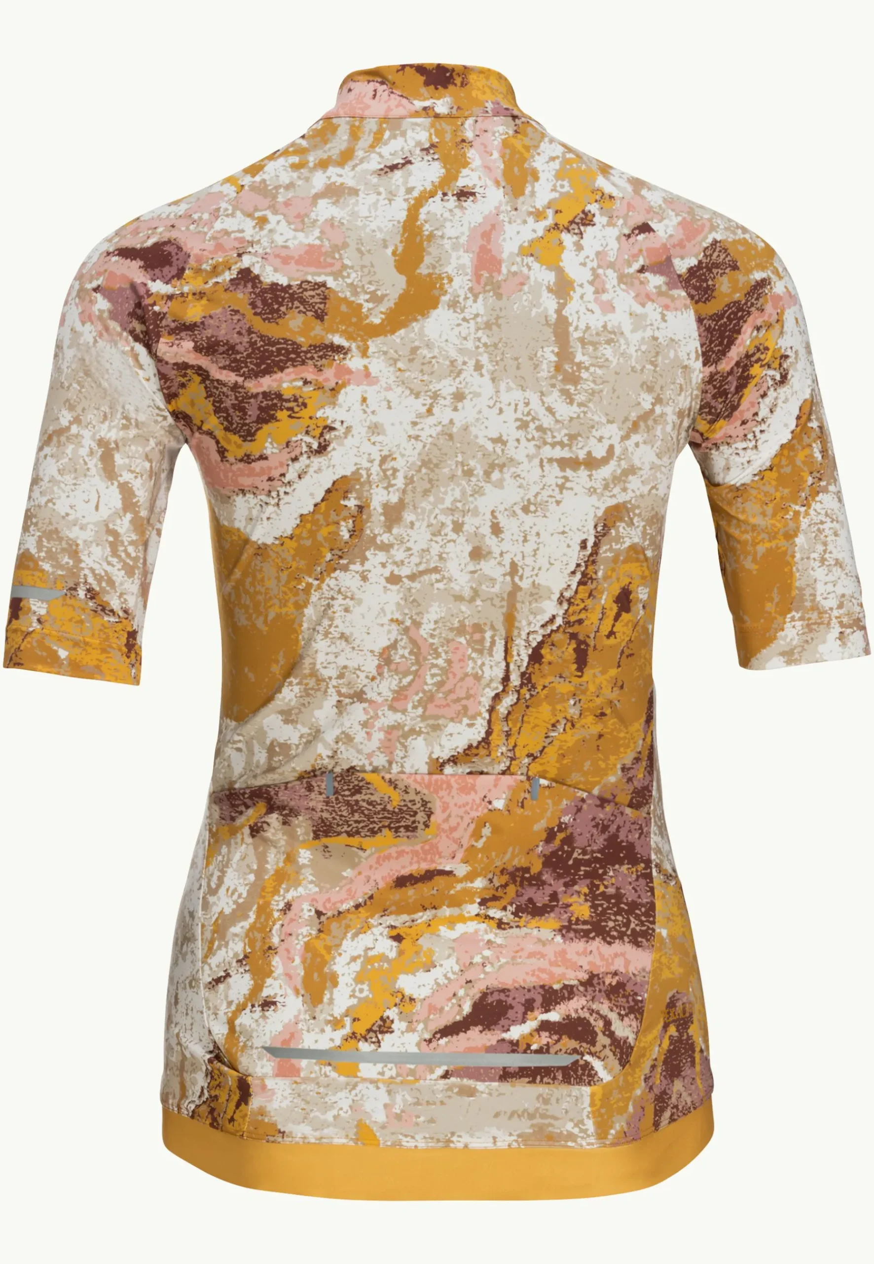 Jack Wolfskin Gravex Printed Fz S|s W|DAMES Functionele Shirts|T-Shirts & Longsleeves