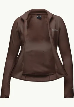 Jack Wolfskin Gravex Thermo Fz W|DAMES Fietsen|Fleece