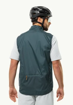 Jack Wolfskin Gravex Wind Vest M|Heren Fietsen|Voor- En Najaarsjacks/-Jassen