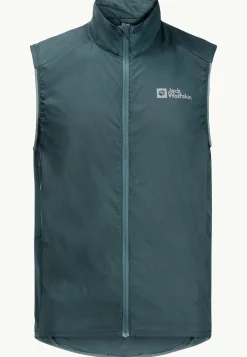 Jack Wolfskin Gravex Wind Vest M|Heren Fietsen|Voor- En Najaarsjacks/-Jassen