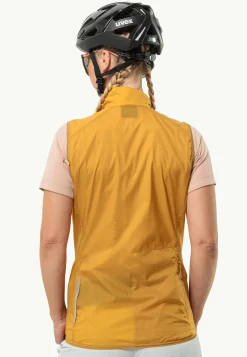 Jack Wolfskin Gravex Wind Vest W|DAMES Fietsen|Voor- En Najaarsjacks/-Jassen