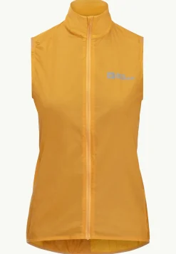 Jack Wolfskin Gravex Wind Vest W|DAMES Fietsen|Voor- En Najaarsjacks/-Jassen