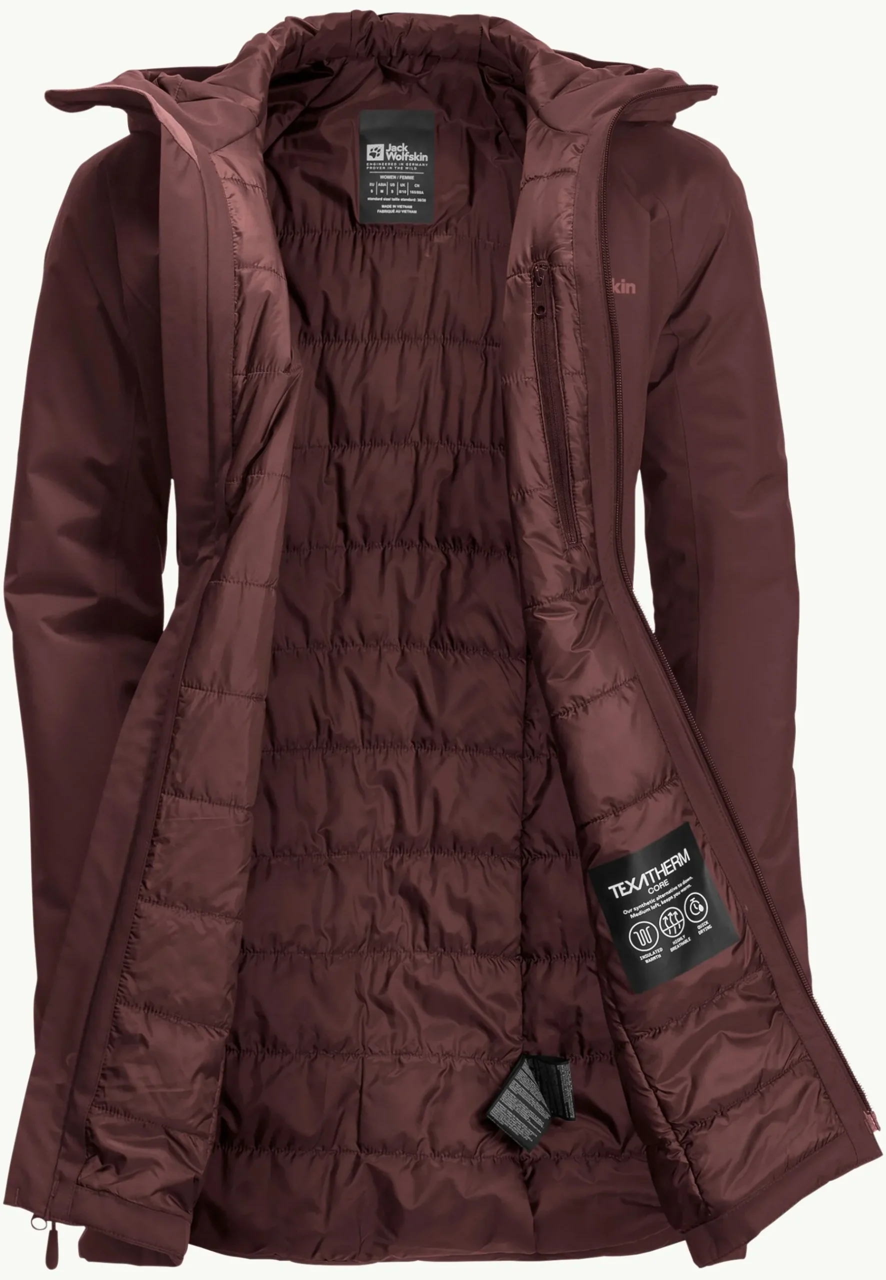 Jack Wolfskin Heidelstein Ins Jkt W|DAMES Lifestyle|Wandelen